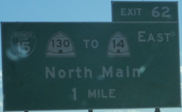 I-15 Exit 62, UT