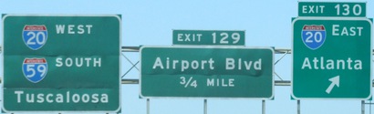 I-59 Exit 130, Birmingham, AL