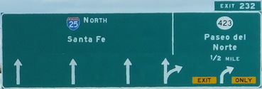 I-25 Exit 232, NM