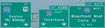 I-30/I-35E, Dallas, TX