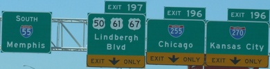 I-55 at I-255/270 MO