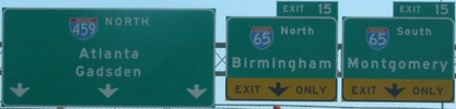 I-459 Exit 15, AL