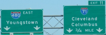 I-480 Exit 9, OH
