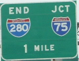 Northern terminus I-280, Toledo, OH