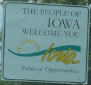 WB into Iowa