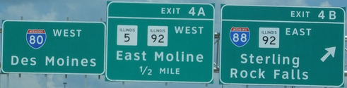 I-80 Exit 4, IL