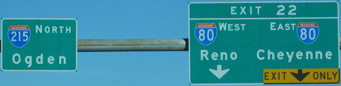 I-80/I-215 west side of SLC