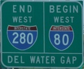 Western end I-280 NJ