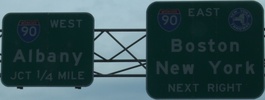 US 9 Jct near Exit B1 NYS Thruway