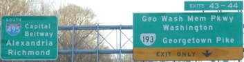 I-495 Exit 43, MD