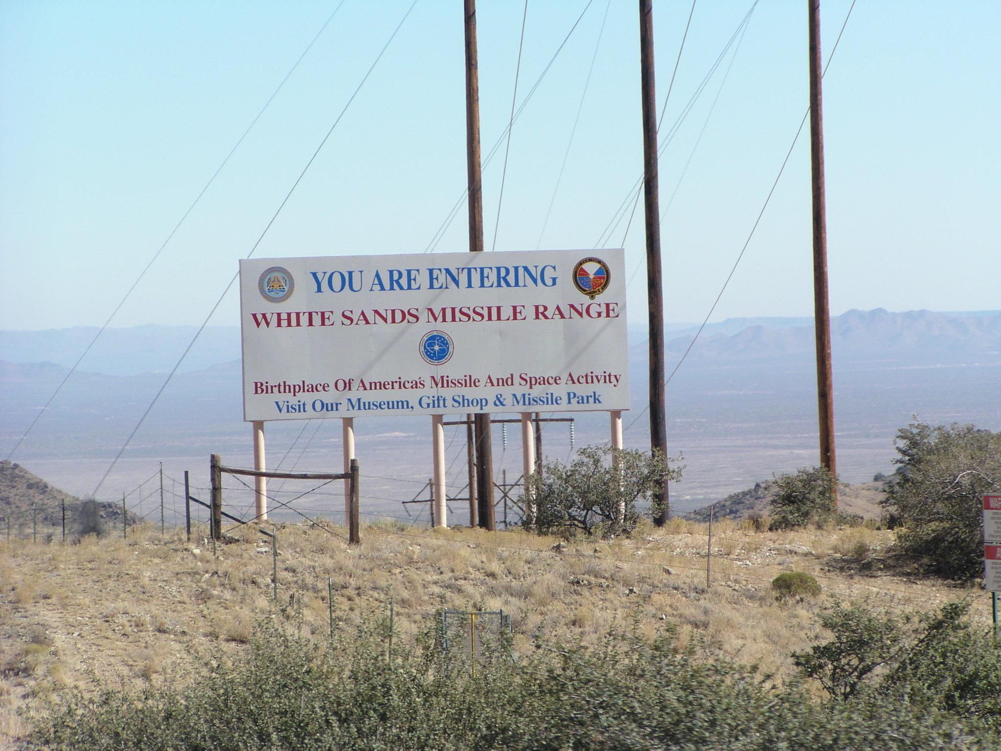 White Sands Missile Range, New Mexico November 8, 2003