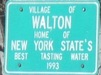 SB into Town of Walton