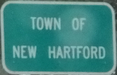 NB into Town of New Hartford