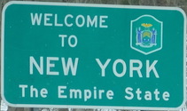 WB into New York