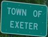 NB into Town of Exeter