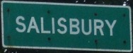 Entering Salisbury westbound