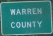 Entering Warren County soutbound