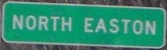 Entering North Easton northbound