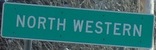 SB into North Western