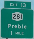 I-81 Exit 13, NY