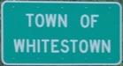 Entering Whitestown WB