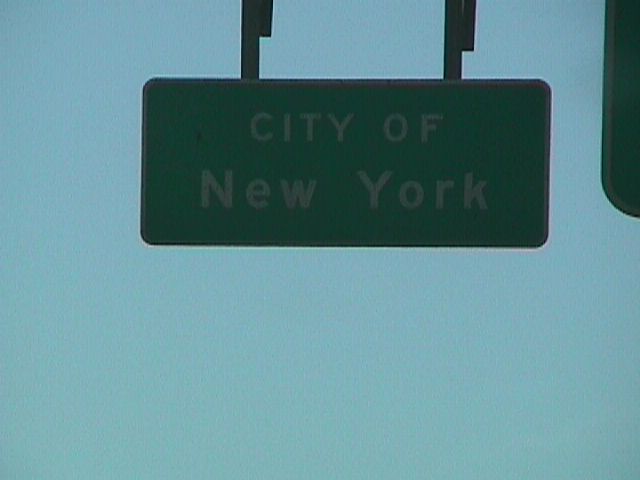 new york city street signs. City of New York