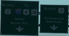 NB into Portsmouth area