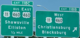I-81 Exit 118, VA
