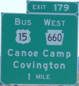 US 15 Exit 179, PA