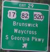 I-95 Exit 29, Brunswick, Georgia