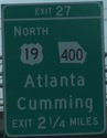 I-285 Exit 27, GA