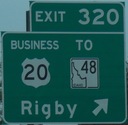 US 20 Exit 320, ID