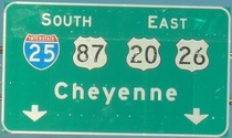 I-25 Exit 140, WY