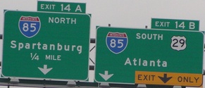 I-185, Greenville, SC
