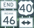 Indiana 46 near Terre Haute, IN