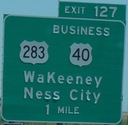I-70 Exit 127, KS
