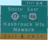 I-80 Exit 64 NJ