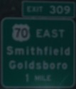 I-40 Exit 309, NC