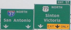 I-37 Exit 17, TX