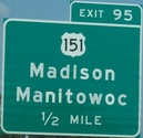 US 41 Exit 95, WI
