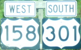 US 158/US 301 near Weldon, NC