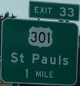I-95 Exit 33, NC