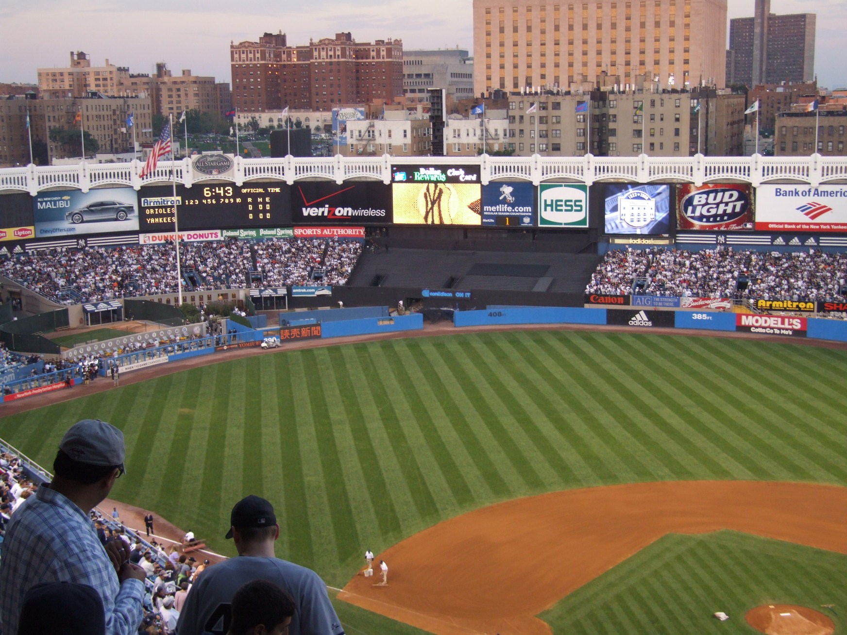 Last Game at Yankee Stadium Baltimore Orioles vs. New York Yankees, Yankee Stadium, Bronx, New