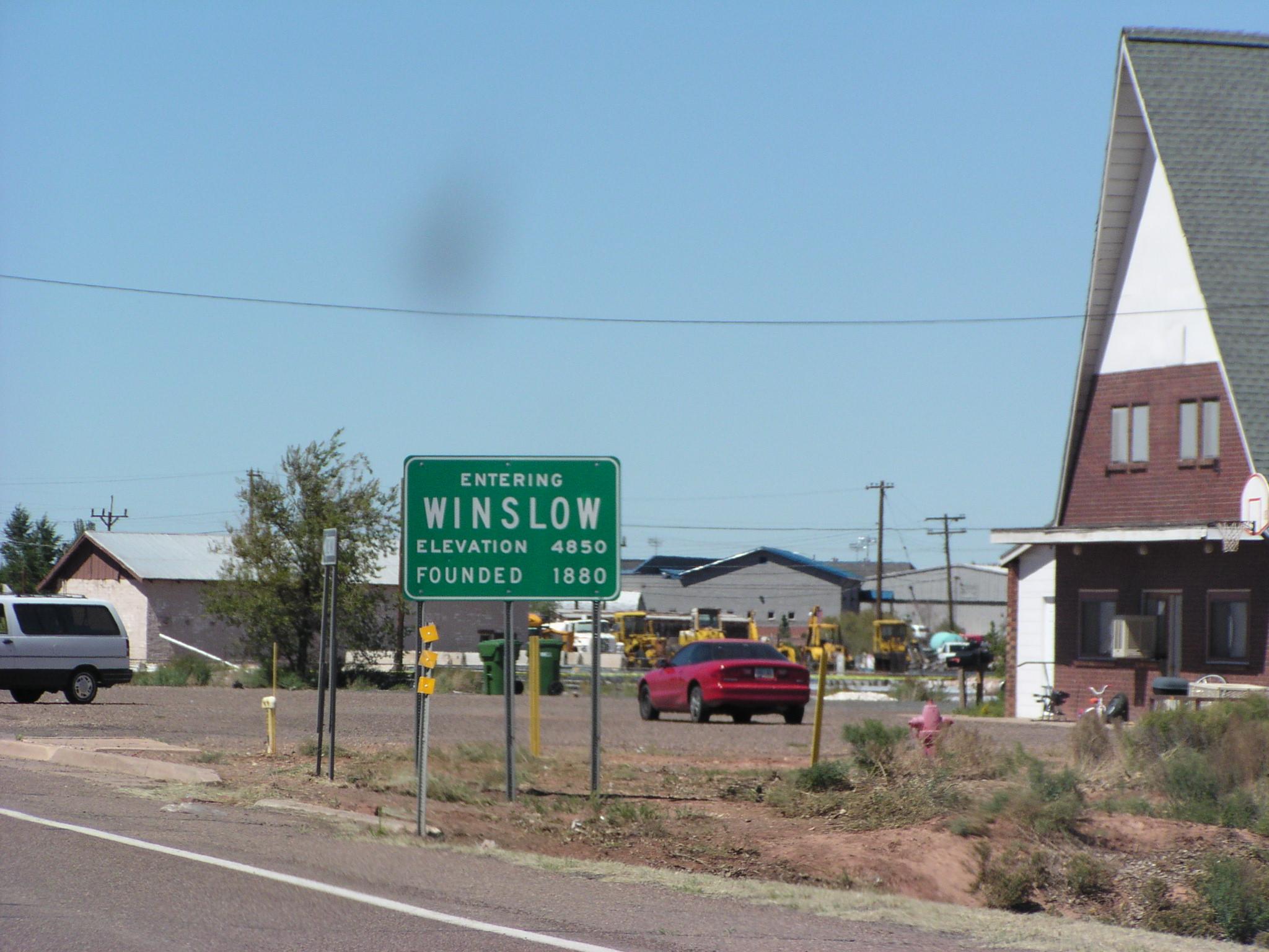 Winslow, Arizona - September 12, 2003