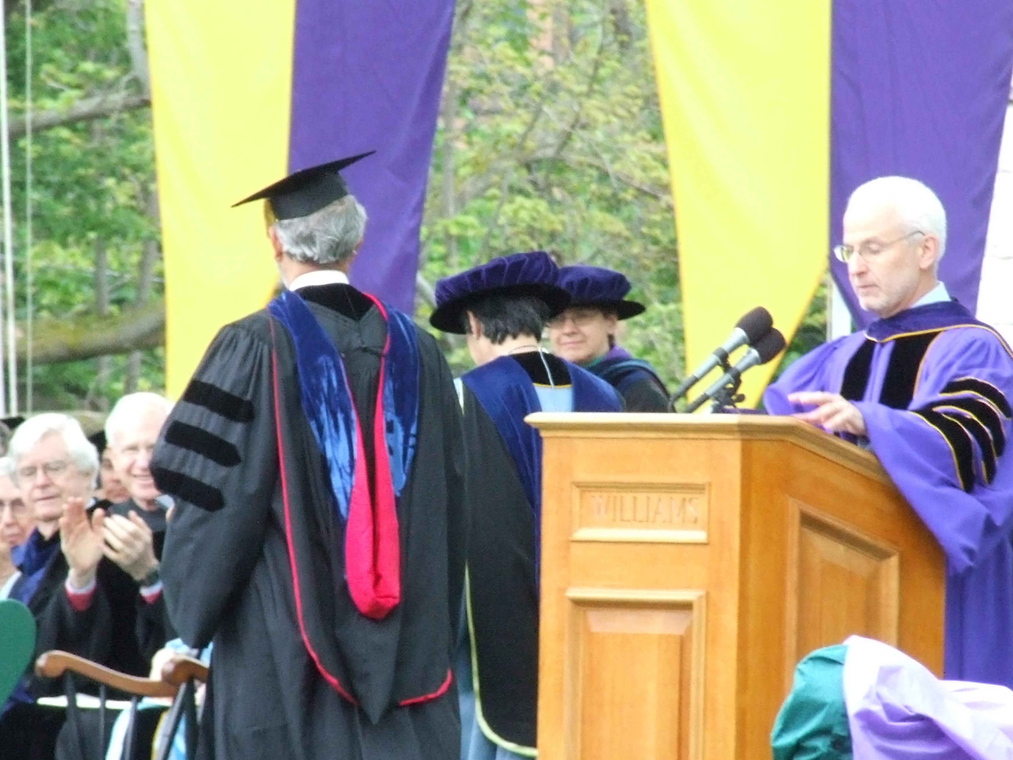 Williams College Commencement June 4, 2006