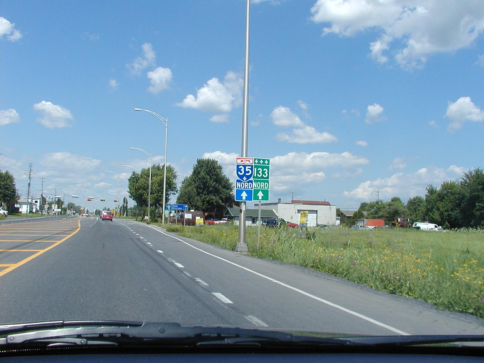 Drive through Québec August 3, 2002