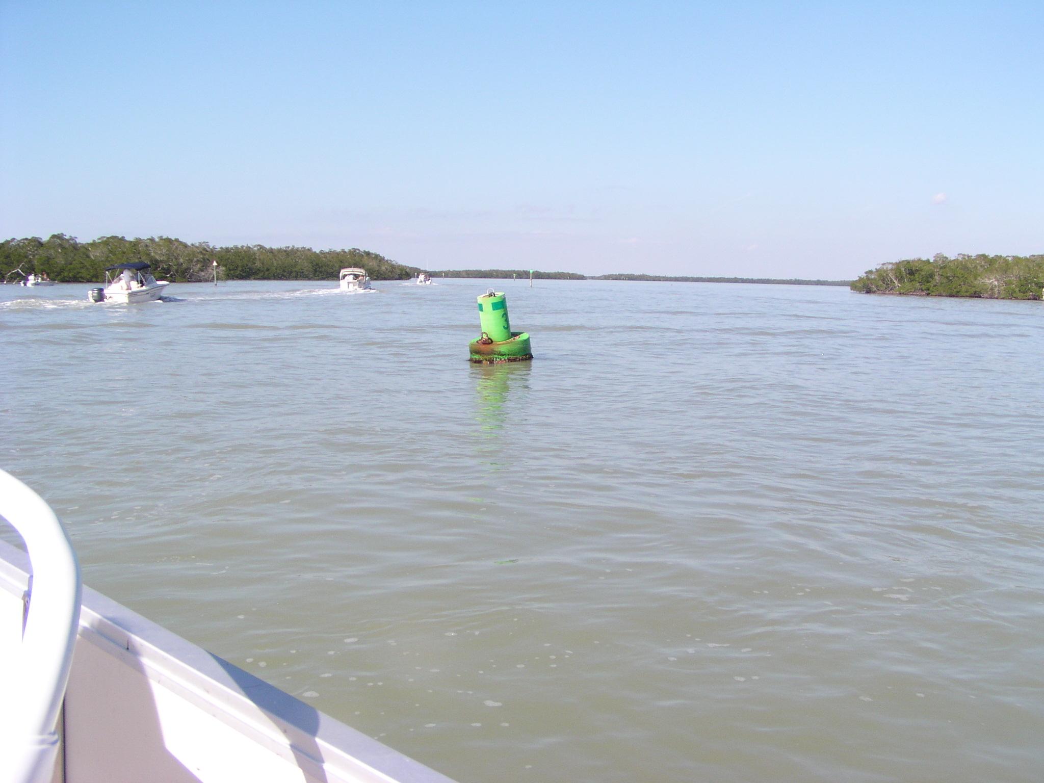 Boating in Estero Bay December 30, 2005