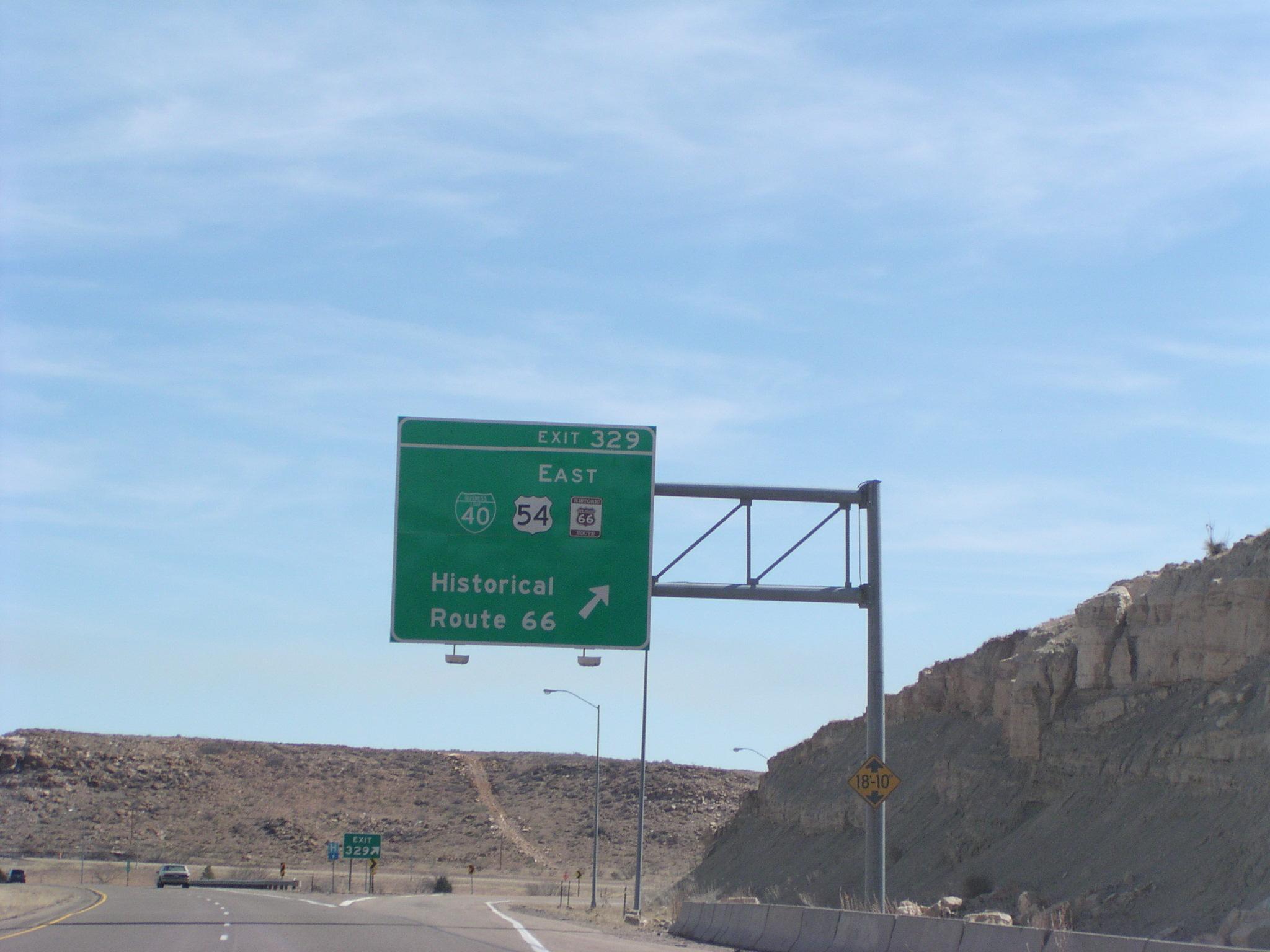 I40 in New Mexico March 16, 2004