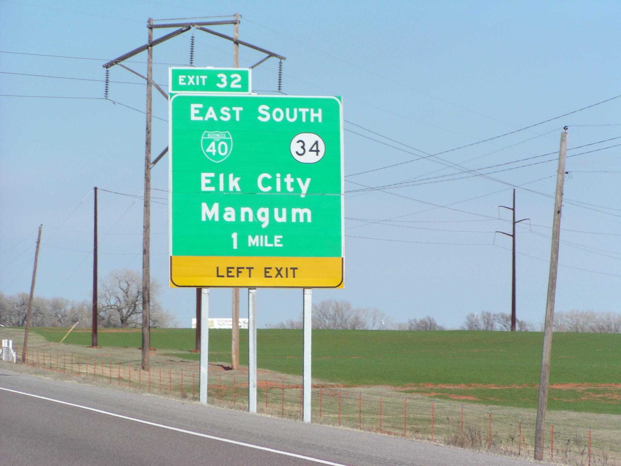 I40 in Oklahoma March 16, 2004