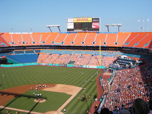 marlins at pro player stadium marlins at pro player stadium